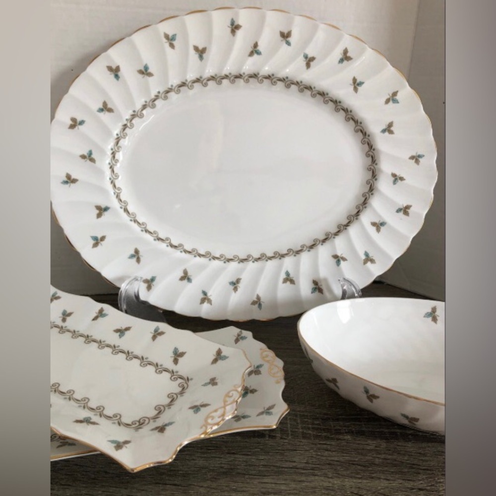 Vtg Nanette by Tuscan Serving Pieces